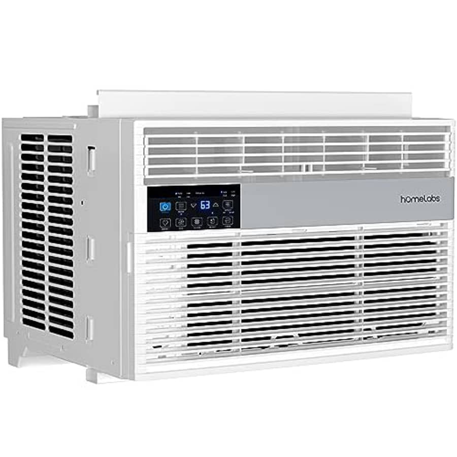 hOmeLabs Window Air Conditioner 8000 BTU - Smart Control, Eco Mode - LED Control Panel, Low Noise - for $310