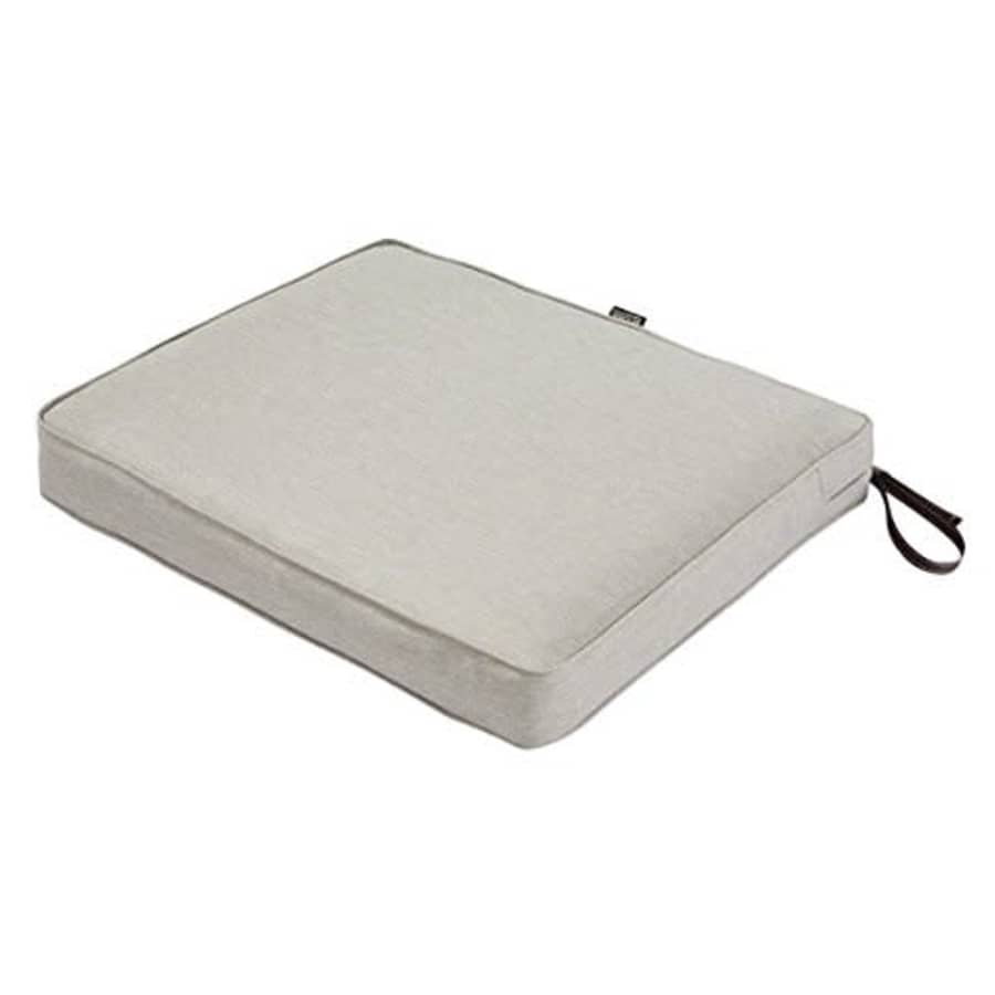 Classic Accessories Montlake Water-Resistant 21 x 19 x 3 Inch Rectangle Outdoor Seat Cushion, Patio for $51