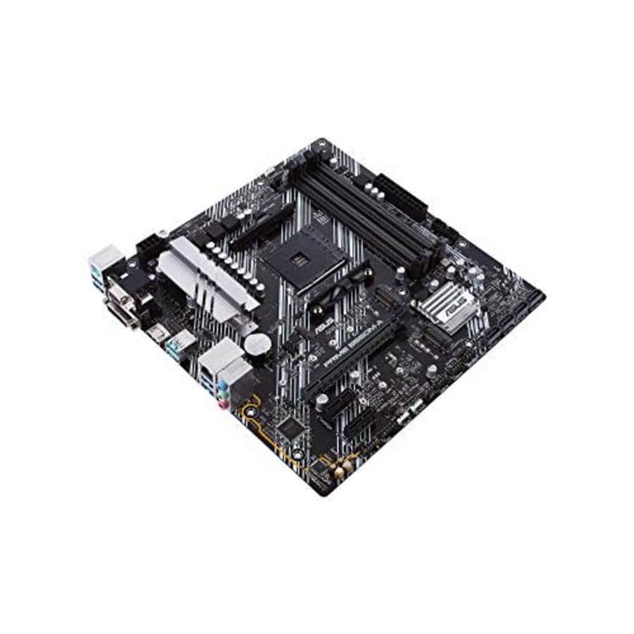 ASUS Prime B550M-A/CSM AMD AM4 (3rd Gen Ryzen) microATX Commercial Motherboard (PCIe 4.0, ECC for $110