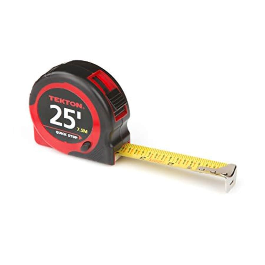 TEKTON 71953 25-Foot by 1-Inch Tape Measure for $38 TEKTON 71953 25-Foot by 1-Inch Tape Measure for $38