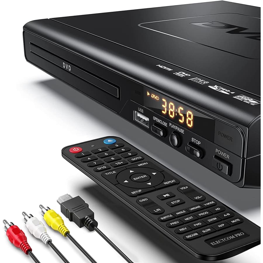 Region Free DVD Player w/ 3-Foot HDMI Cable for $40 Region Free DVD Player w/ 3-Foot HDMI Cable for $40