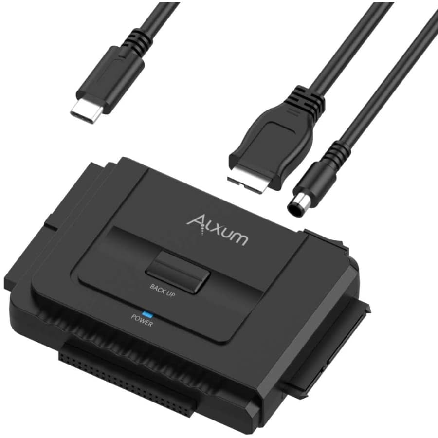 Alxum IDE SATA to USB Type-C Hard Drive Adapter for $21 Alxum IDE SATA to USB Type-C Hard Drive Adapter for $21