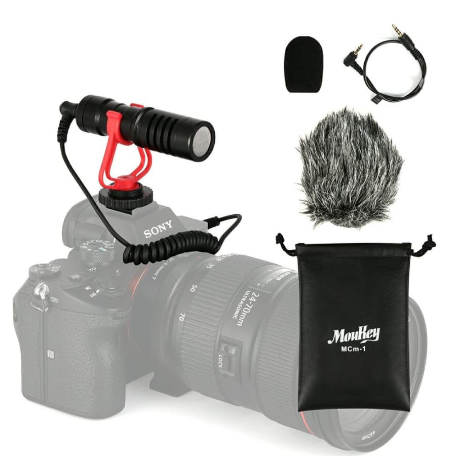 Moukey Camera Microphone kit for $14 Moukey Camera Microphone kit for $14