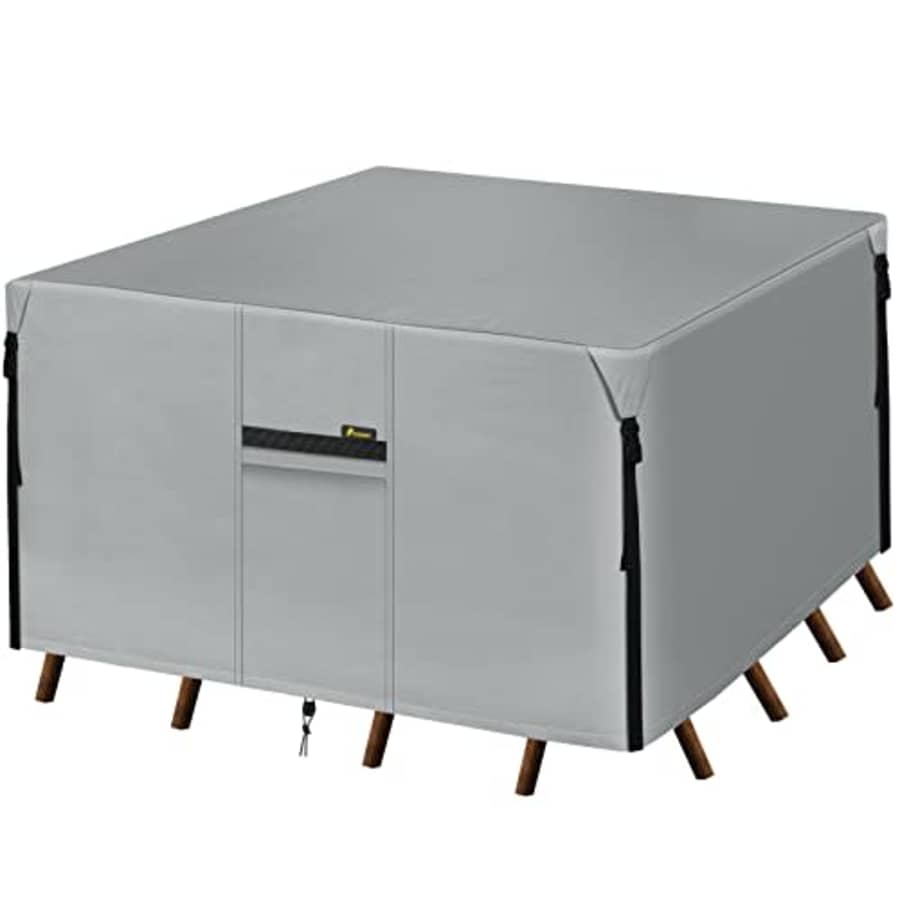 Pteromy 74" x 74" Patio Table Cover for $22