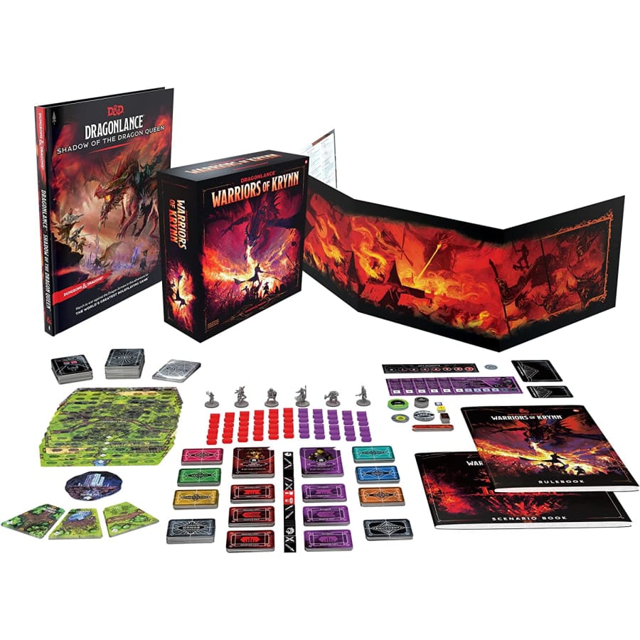 Dungeons and Dragons Dragonlance: Shadow of The Dragon Queen Deluxe Edition Board Game for $62
