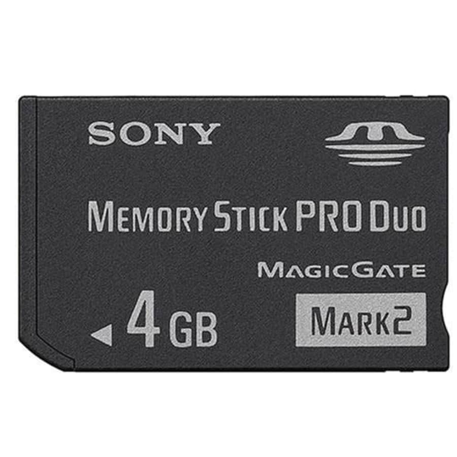 Sony 4Gb Memory Stick Pro Duo Mark 2 for $25 Sony 4Gb Memory Stick Pro Duo Mark 2 for $25
