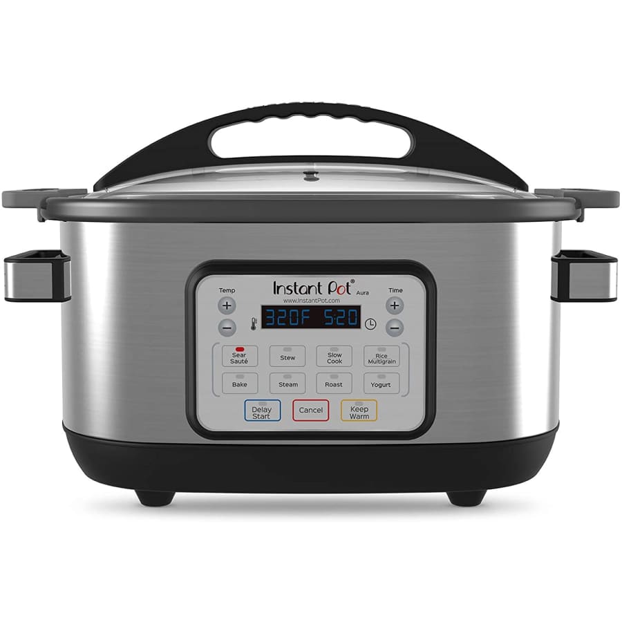 Instant Pot Aura 6-Quart Multi-Use Programmable Slow Cooker for $60 Instant Pot Aura 6-Quart Multi-Use Programmable Slow Cooker for $60