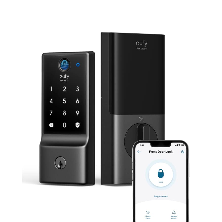 Eufy Security Smart Lock C220 Fingerprint Door Lock for $98 w/ Prime Eufy Security Smart Lock C220 Fingerprint Door Lock for $98 w/ Prime