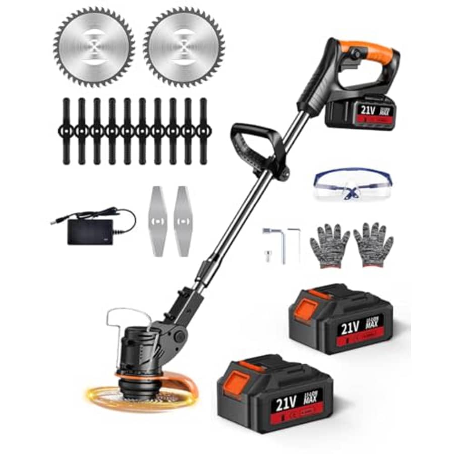 Tanwo 21V Electric Weed Wacker for $49 Tanwo 21V Electric Weed Wacker for $49