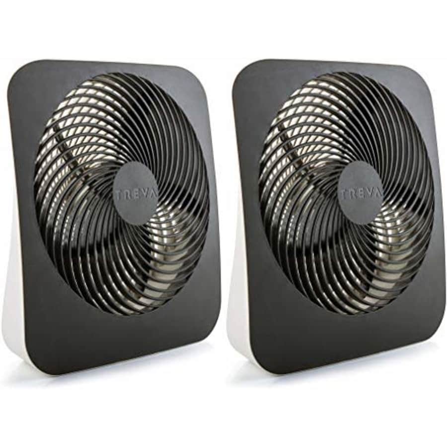 O2COOL Fin Treva 10-Inch Portable Desktop Air Circulation Battery Fan-2 Cooling Speeds-with AC for $43 O2COOL Fin Treva 10-Inch Portable Desktop Air Circulation Battery Fan-2 Cooling Speeds-with AC for $43