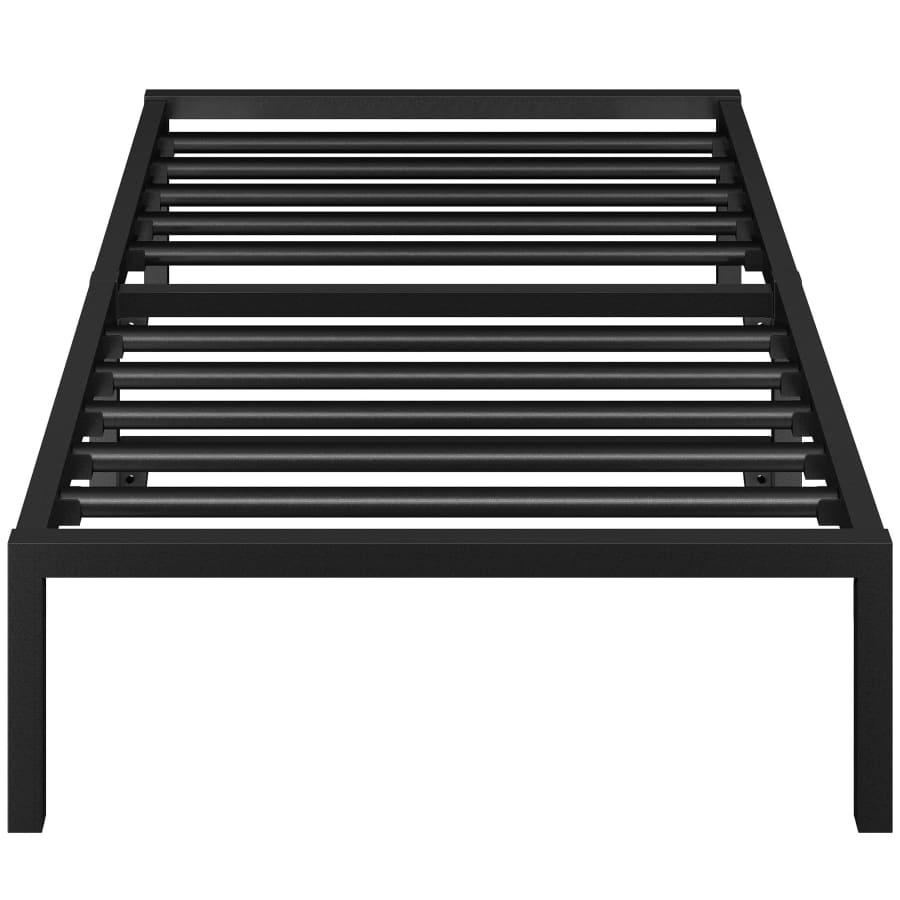 Yaheetech 14.4" Twin Metal Platform Bed Frame for $60