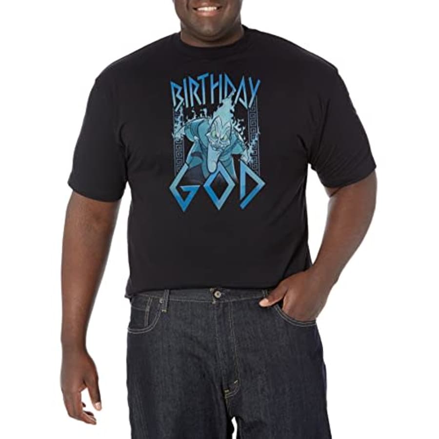 Disney Big & Disney Villains Birthday God Men's Tops Short Sleeve Tee Shirt, Black, XX-Large for $21 Disney Big & Disney Villains Birthday God Men's Tops Short Sleeve Tee Shirt, Black, XX-Large for $21