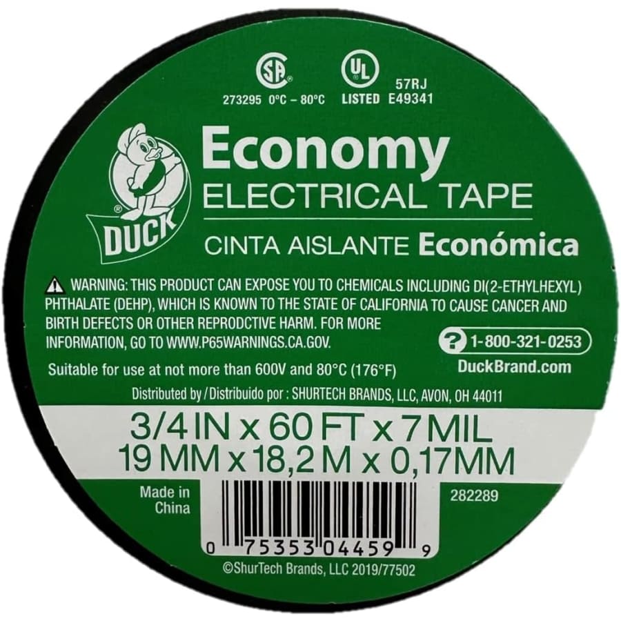 Duck 3/4" x 60-Feet Auto Electrical Tape for $1 Duck 3/4" x 60-Feet Auto Electrical Tape for $1