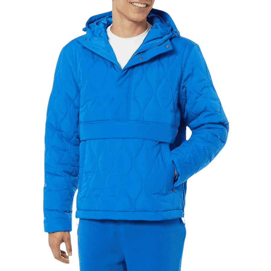 Amazon Essentials Men's Anorak Puffer for $15 to $16