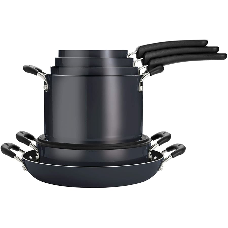 Tramontina Nesting 11-Piece Cookware Set for $124