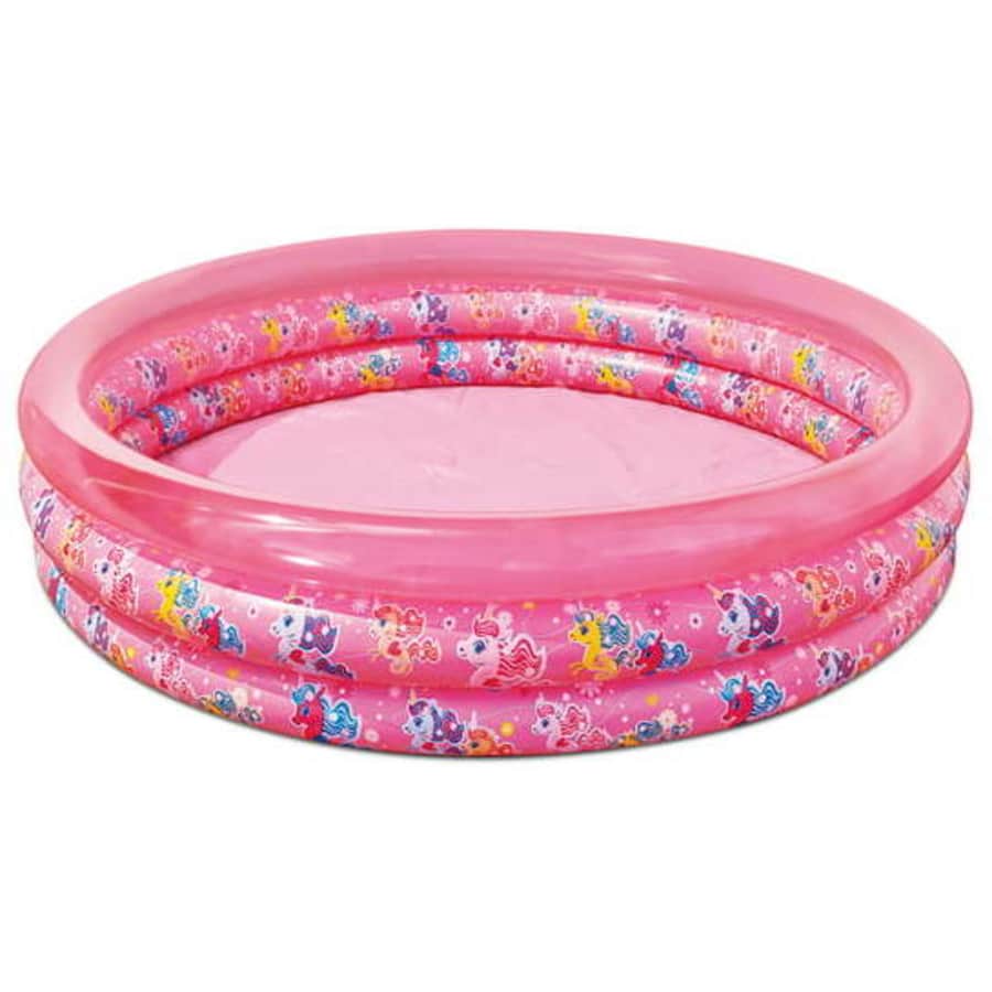 Play Day 3-Ring Unicorn Pool for $4 Play Day 3-Ring Unicorn Pool for $4