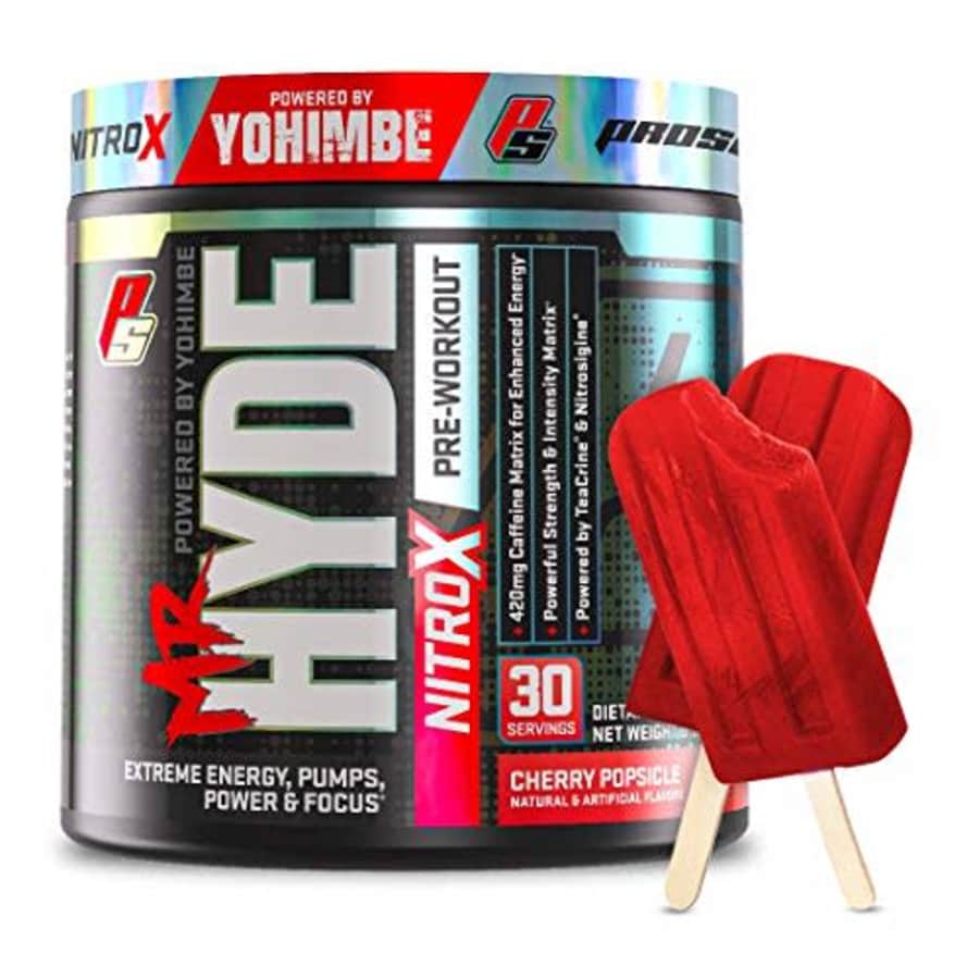 ProSupps Mr. Hyde NitroX Pre-Workout Powder Energy Drink - Intense Sustained Energy, Pumps & Focus for $39 ProSupps Mr. Hyde NitroX Pre-Workout Powder Energy Drink - Intense Sustained Energy, Pumps & Focus for $39