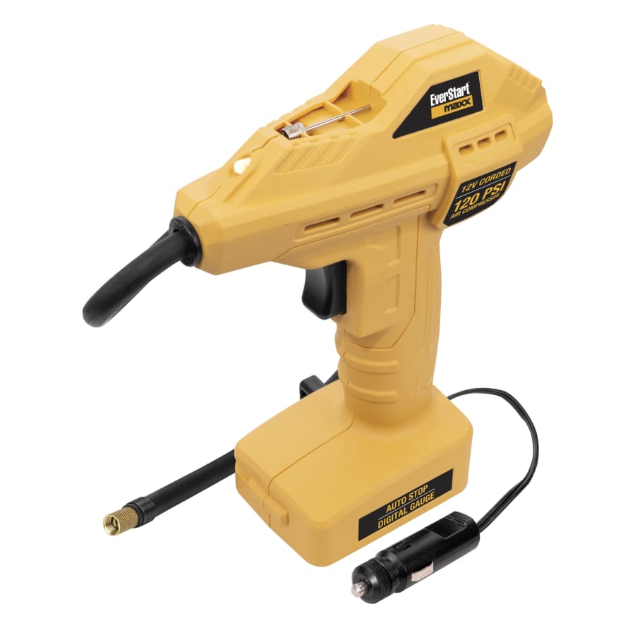 EverStart Maxx 120 PSI 12V Portable Air Compressor for $10