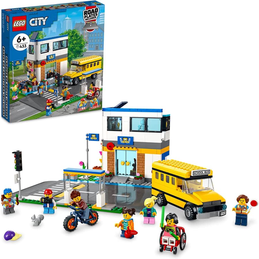 LEGO City School Day Building Kit for $120