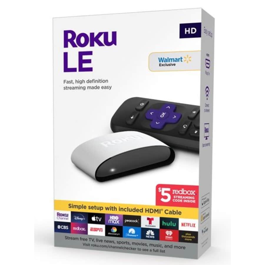 Roku LE HD Streaming Media Player for $28 Roku LE HD Streaming Media Player for $28