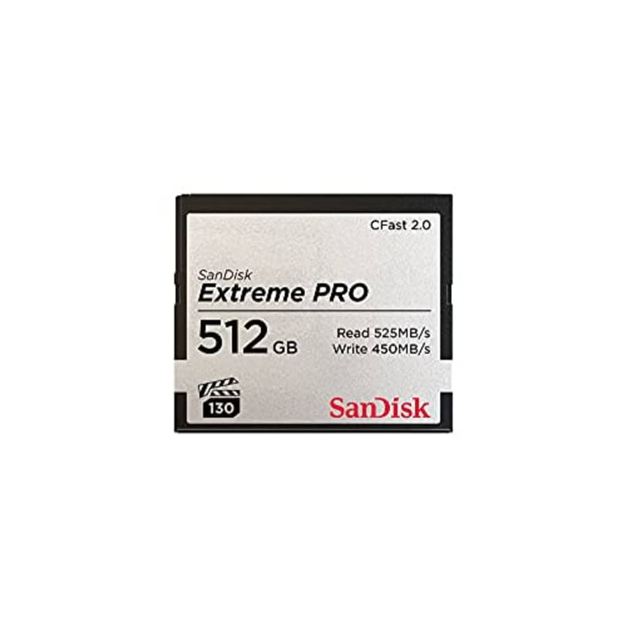 SanDisk 512GB Extreme PRO CFast 2.0 Memory Card - SDCFSP-512G-G46D for $330 SanDisk 512GB Extreme PRO CFast 2.0 Memory Card - SDCFSP-512G-G46D for $330