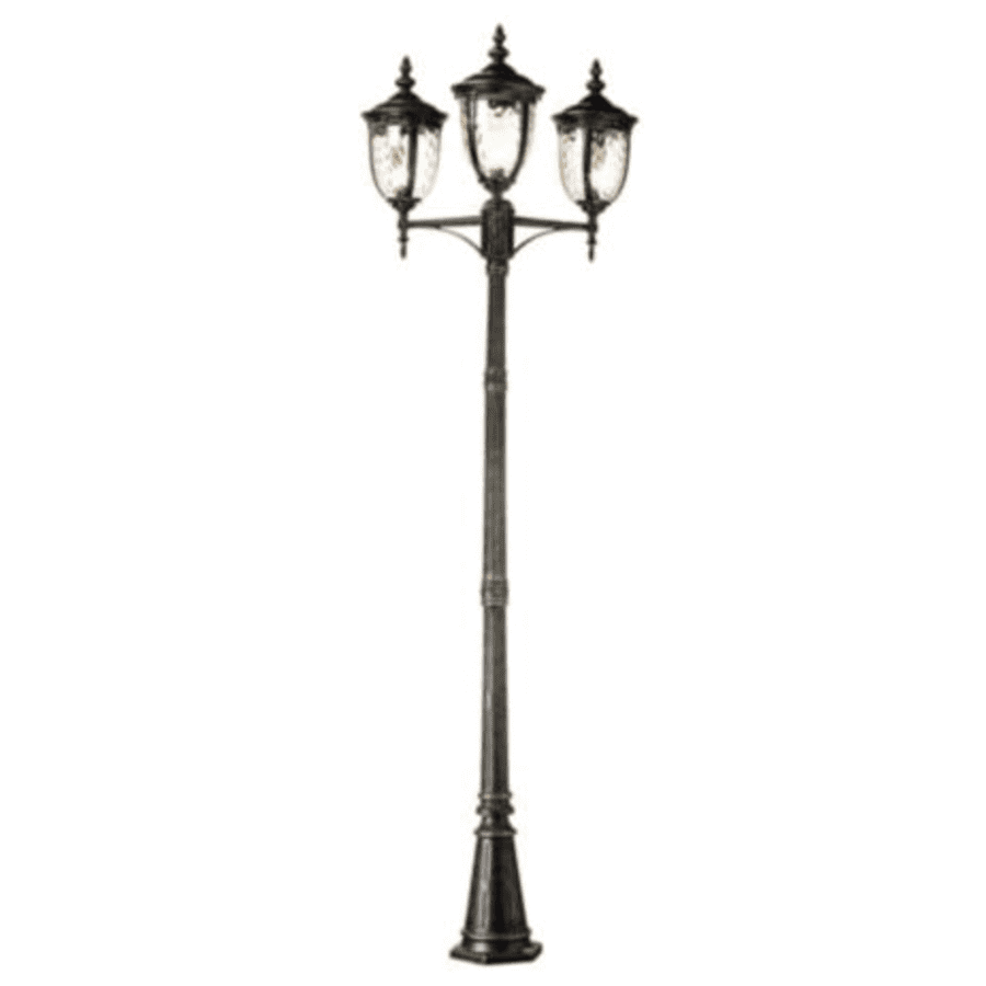 John Timberland Lighting Bellagio 96" 3-Light Street Lantern for $300