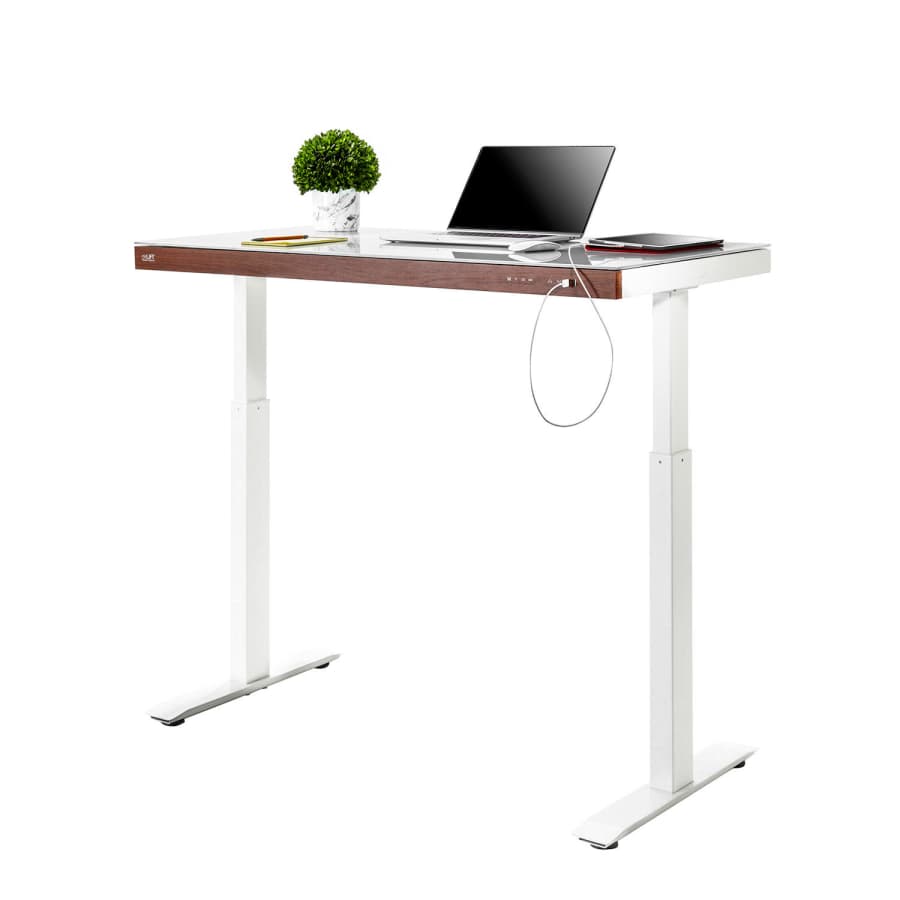 Seville Classics airLIFT 48" Tempered Glass Electric Sit-Stand Desk for $300 for members Seville Classics airLIFT 48" Tempered Glass Electric Sit-Stand Desk for $300 for members