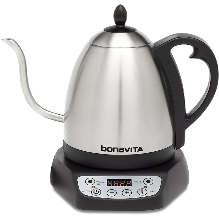 Bonavita 1-Liter Variable Temperature Kettle for $65 Bonavita 1-Liter Variable Temperature Kettle for $65