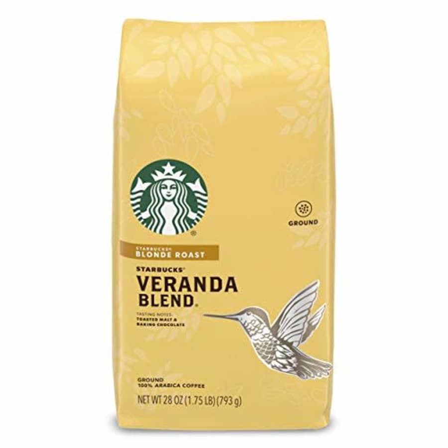 Starbucks Blonde Roast Ground Coffee Veranda Blend 1 bag (28 oz.) for $19