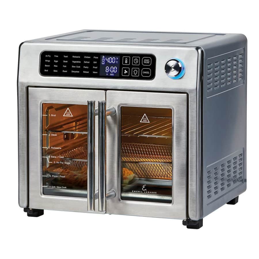Emeril Lagasse 26-Quart 10-in-1 French Door Air Fryer 360 for $232