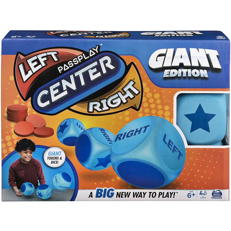 Giant Left Center Right Game for $22