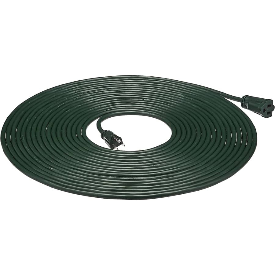 Amazon Basics 50-Foot 3-Prong Vinyl Indoor/Outdoor Extension Cord for $21