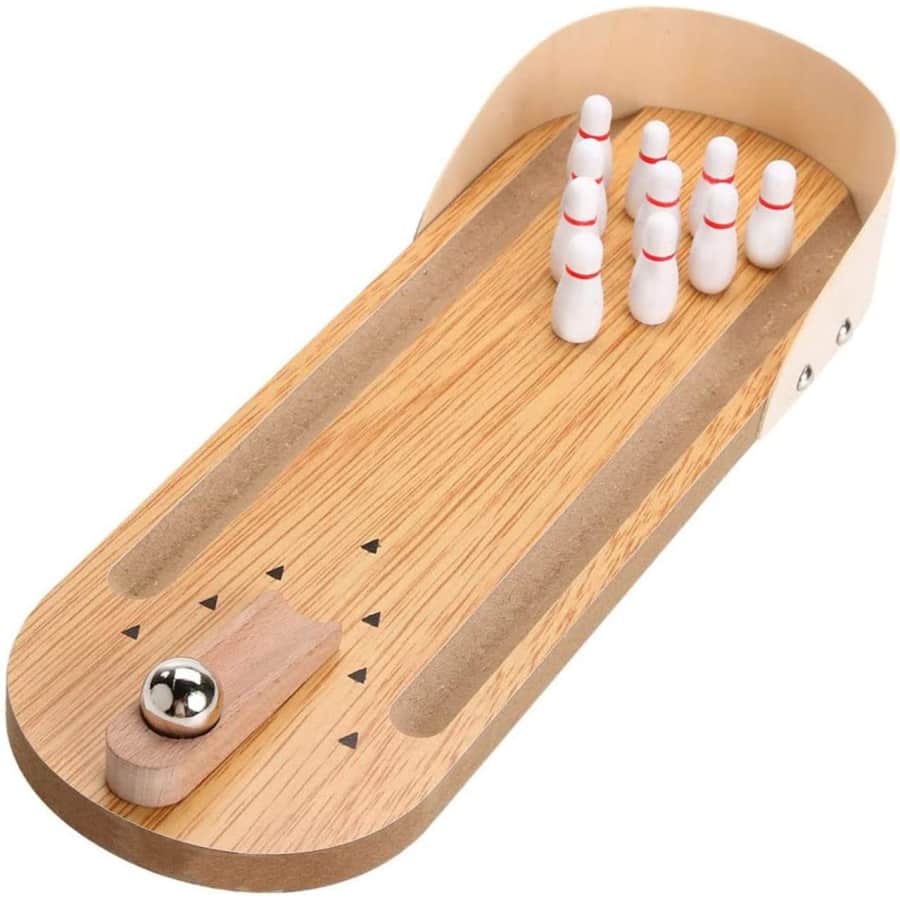 Table Top Mini Bowling Game Set for $13 Table Top Mini Bowling Game Set for $13