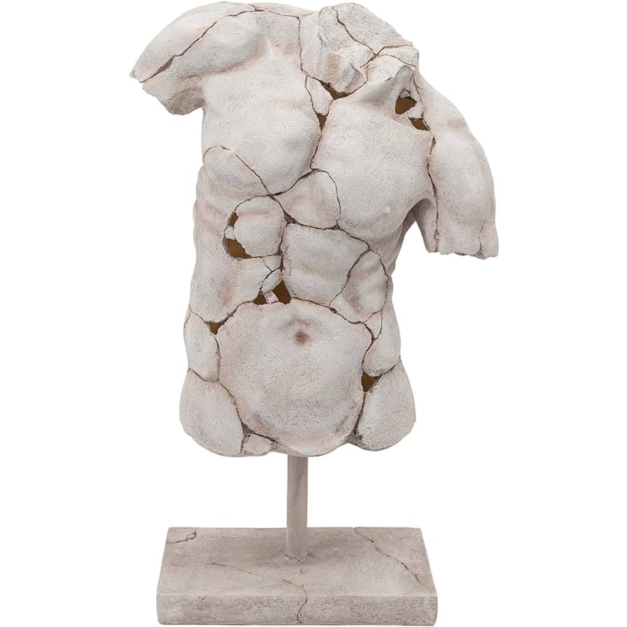 Sagebrook Home Cracked Torso Sculpture for $127 Sagebrook Home Cracked Torso Sculpture for $127