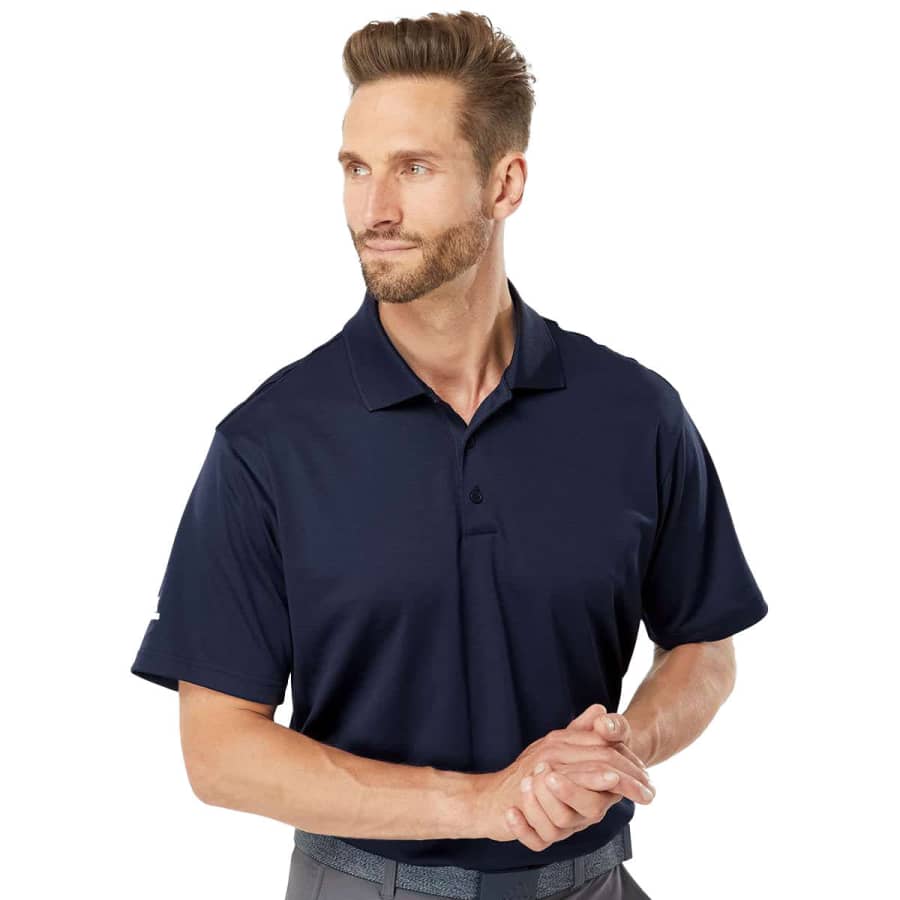 adidas Men's Basic Polo for $9 adidas Men's Basic Polo for $9