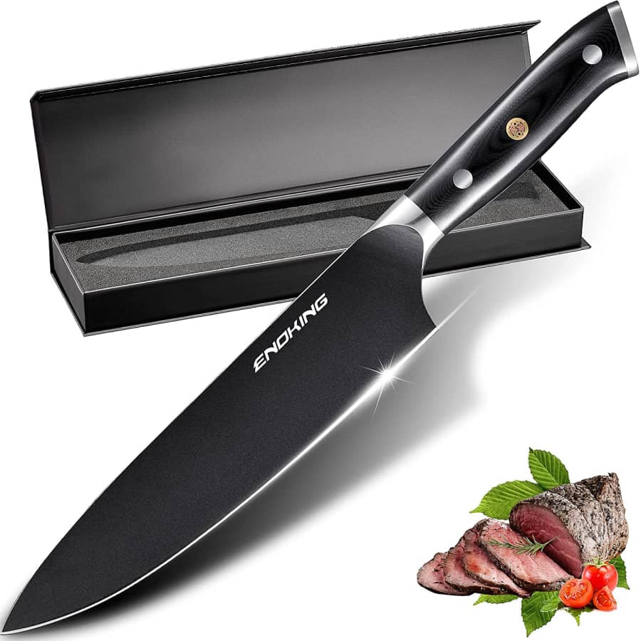 Enoking 8" High Carbon Steel Butcher Knife for $11 Enoking 8" High Carbon Steel Butcher Knife for $11