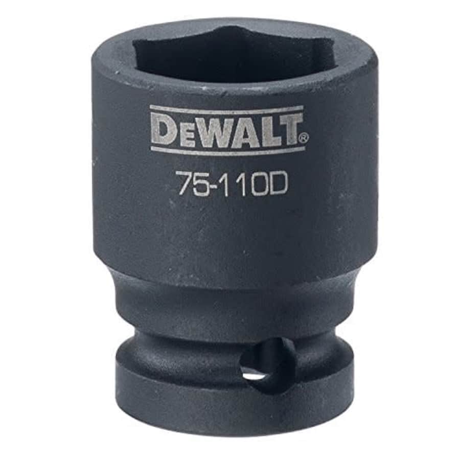 DEWALT DWMT75110OSP 6 Point 1/2" Drive Impact Socket 20MM for $11