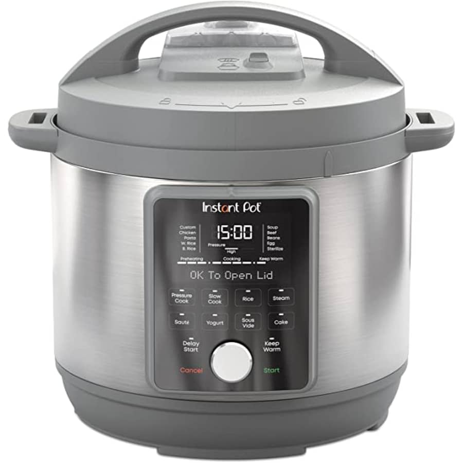 Instant Pot Duo Plus Whisper 6-Quart 9-in-1 Pressure Cooker for $130