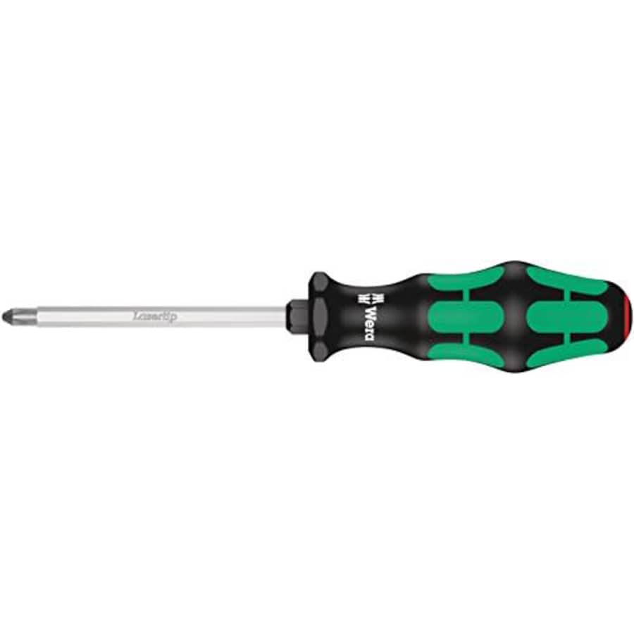 Wera 05008752001 Kraftform Plus 350 SK PH Phillips Screwdriver, Lasertip, PH 2 Head, 4" Blade Length for $15