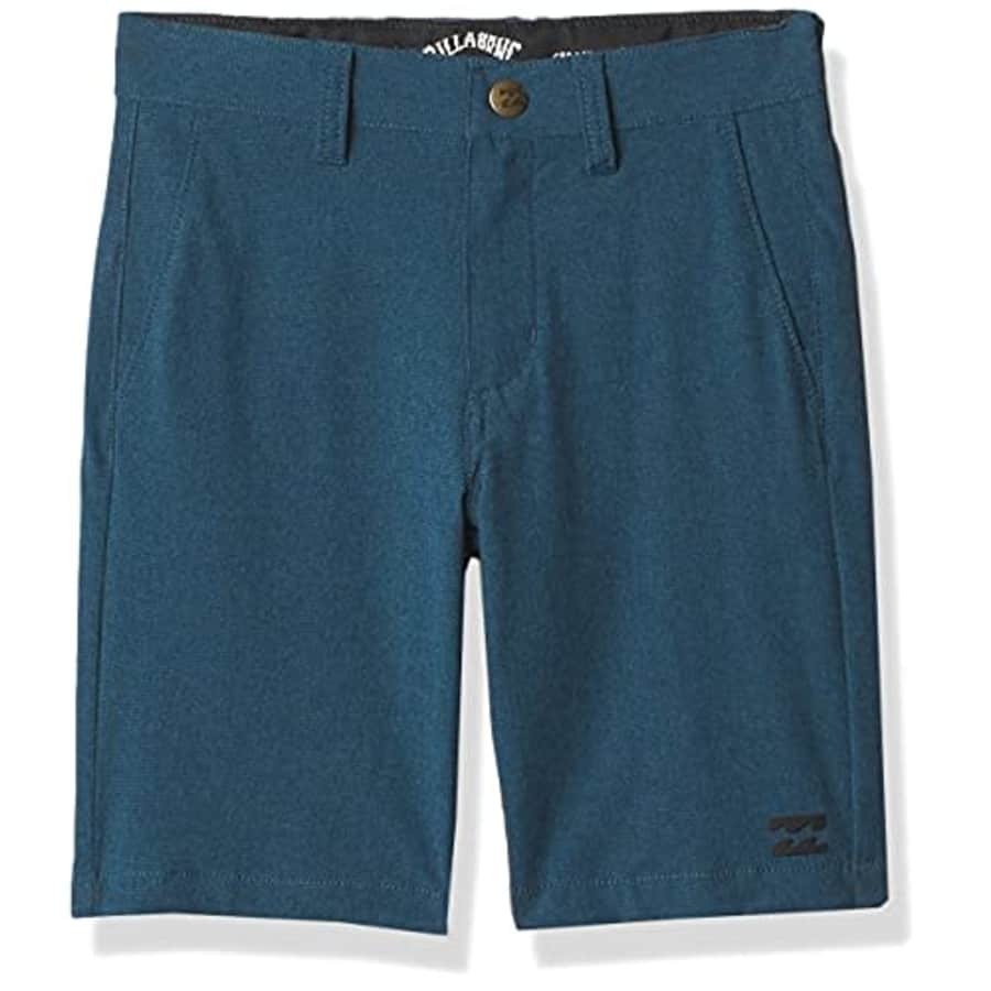 Billabong Boys' Little Classic Hybrid Walkshort, Bay Blue, XS/3T for $28