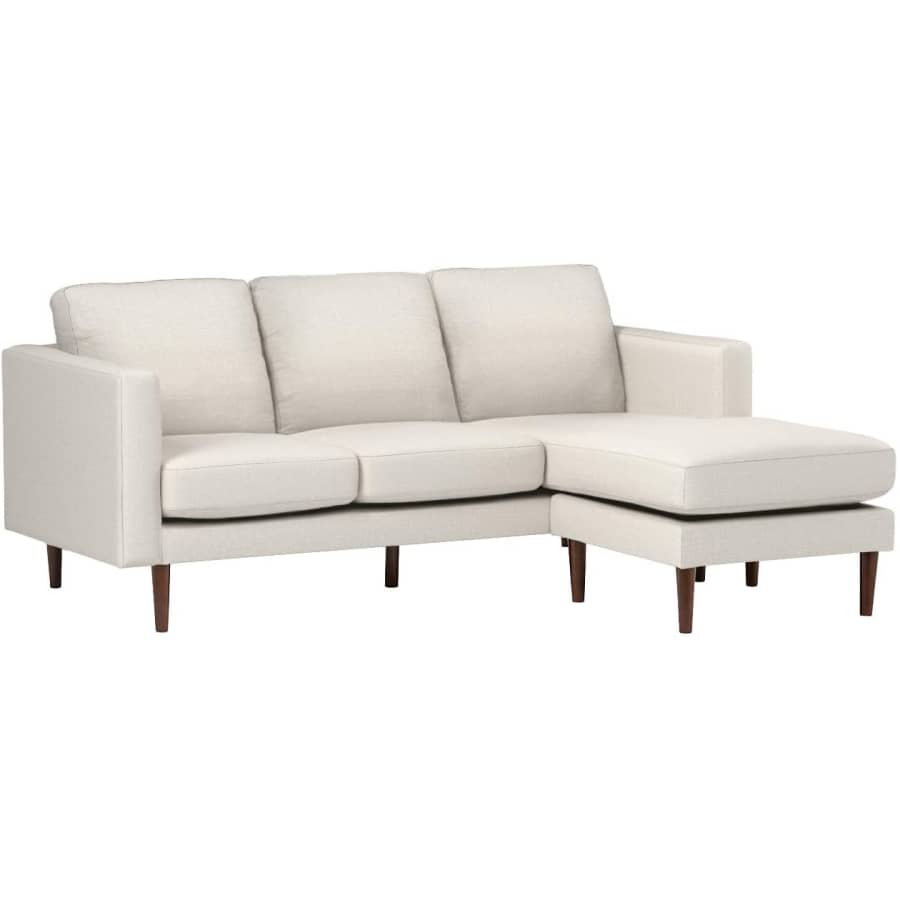 Rivet Revolve Modern Upholstered Sofa w/ Reversible Sectional Chaise for $1,314