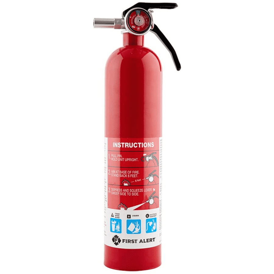 First Alert HOME1 Rechargeable Home Fire Extinguisher for $26