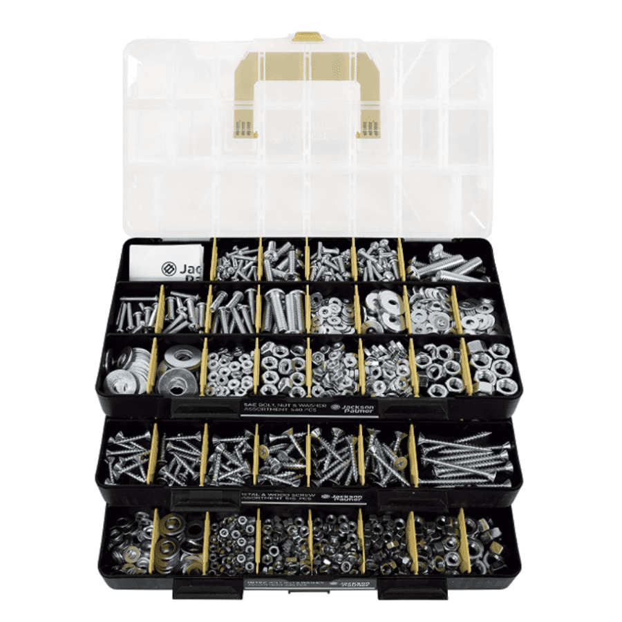 Jackson Palmer 1,700-Piece Hardware Assortment Kit for $39
