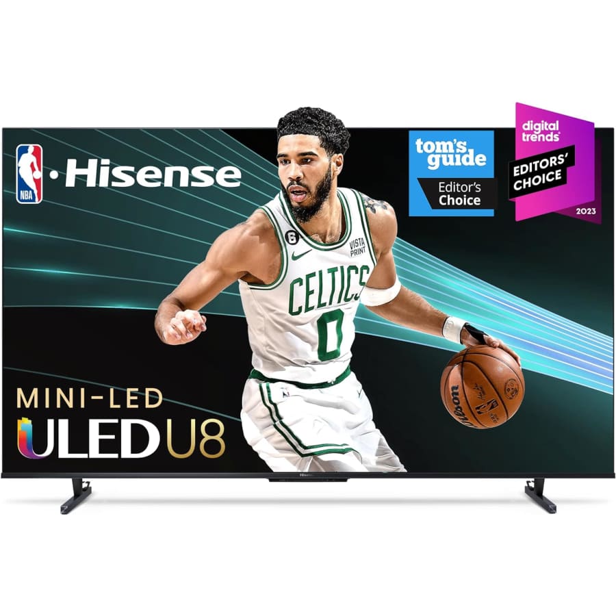 Hisense Class U8 Series 100" 4K QLED UHD Google Smart TV for $3,000