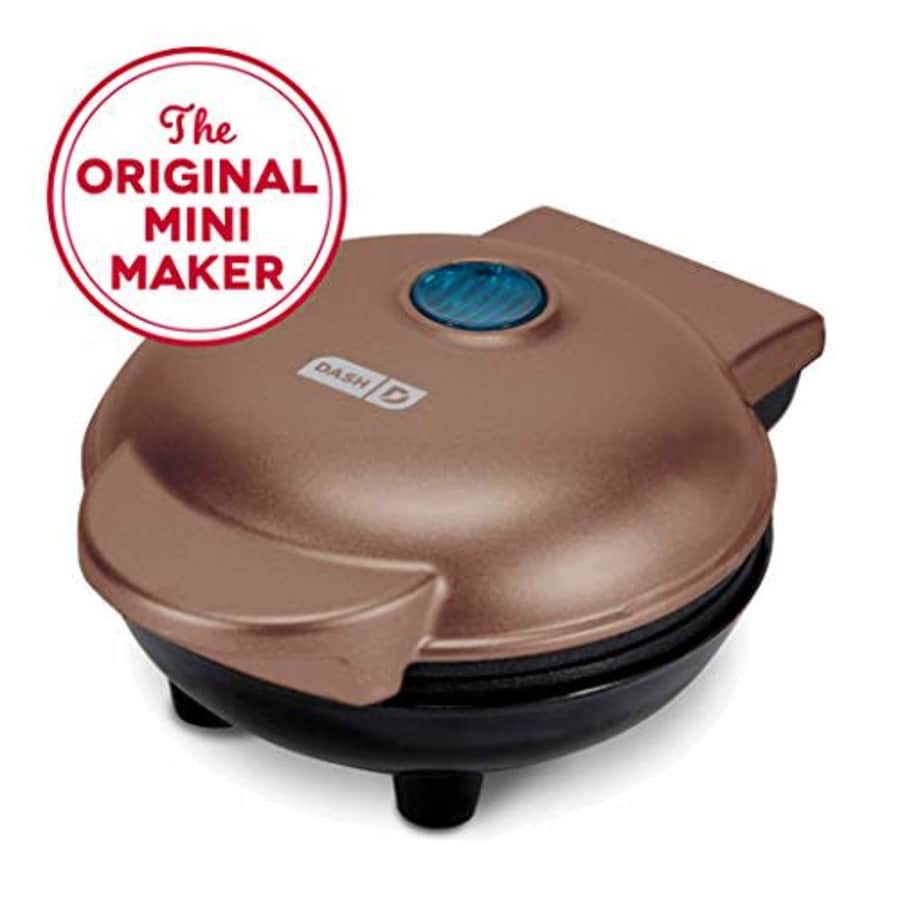 Dash DMW001CU Machine Mini Maker-Waffle, Copper for $25 Dash DMW001CU Machine Mini Maker-Waffle, Copper for $25