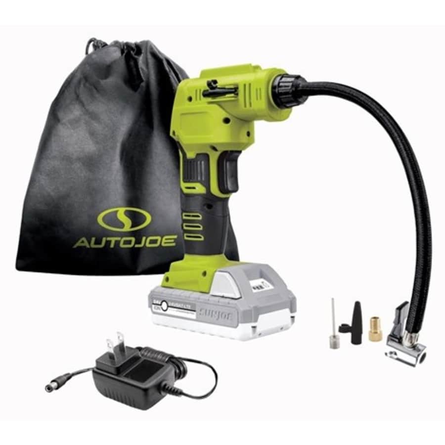 Auto Joe 24V iON+ Cordless Air Compressor Kit: $49 Auto Joe 24V iON+ Cordless Air Compressor Kit: $49