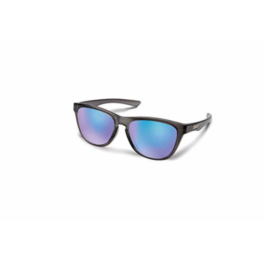 Suncloud Topsail Polarized Sunglasses, Crystal Silver Backpaint/Polarized Blue Mirror, One Size for $55 Suncloud Topsail Polarized Sunglasses, Crystal Silver Backpaint/Polarized Blue Mirror, One Size for $55