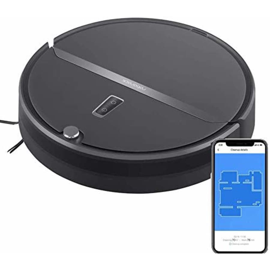 Roborock Robot Vacuum, Vacuum and Mop Robotic Vacuum Cleaner, Route Planning, 2000Pa Strong for $150 Roborock Robot Vacuum, Vacuum and Mop Robotic Vacuum Cleaner, Route Planning, 2000Pa Strong for $150