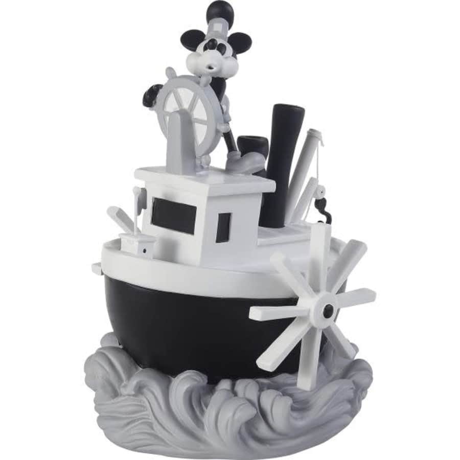 Disney Steamboat Willie Musical Figurine for $30