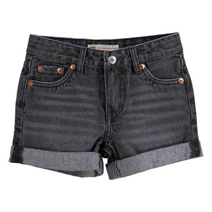 Levi's Girls' Girlfriend Fit Denim Shorty Shorts, Arya, 12 for $23 Levi's Girls' Girlfriend Fit Denim Shorty Shorts, Arya, 12 for $23